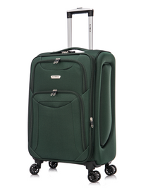 Barcelona Breeze Cabin 4-wheel cabin suitcases in green
