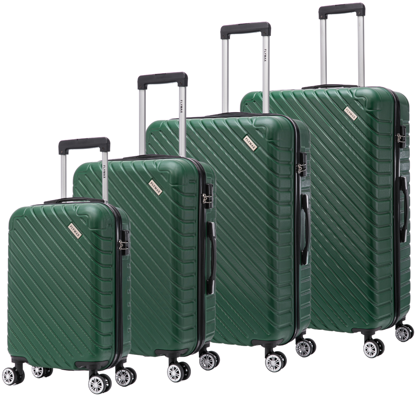 Flymax Seoul Defender 4 Wheel Hardshell Suitcases