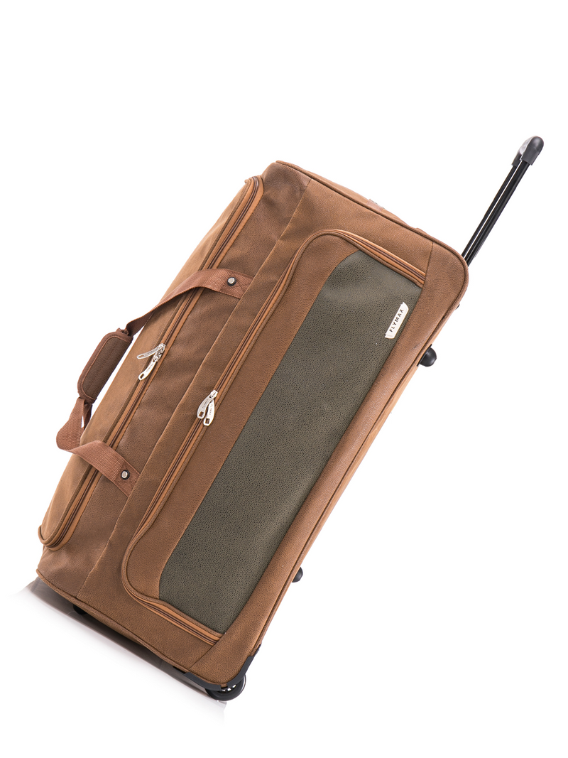 Sydney Stroller 30" Large Lightweight Travel wheeled Bag - 100L Capacity, Durable Faux Leather Baggage