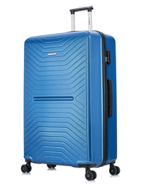 Flymax London Legacy 29-Inch Large Luggage in navy blue
