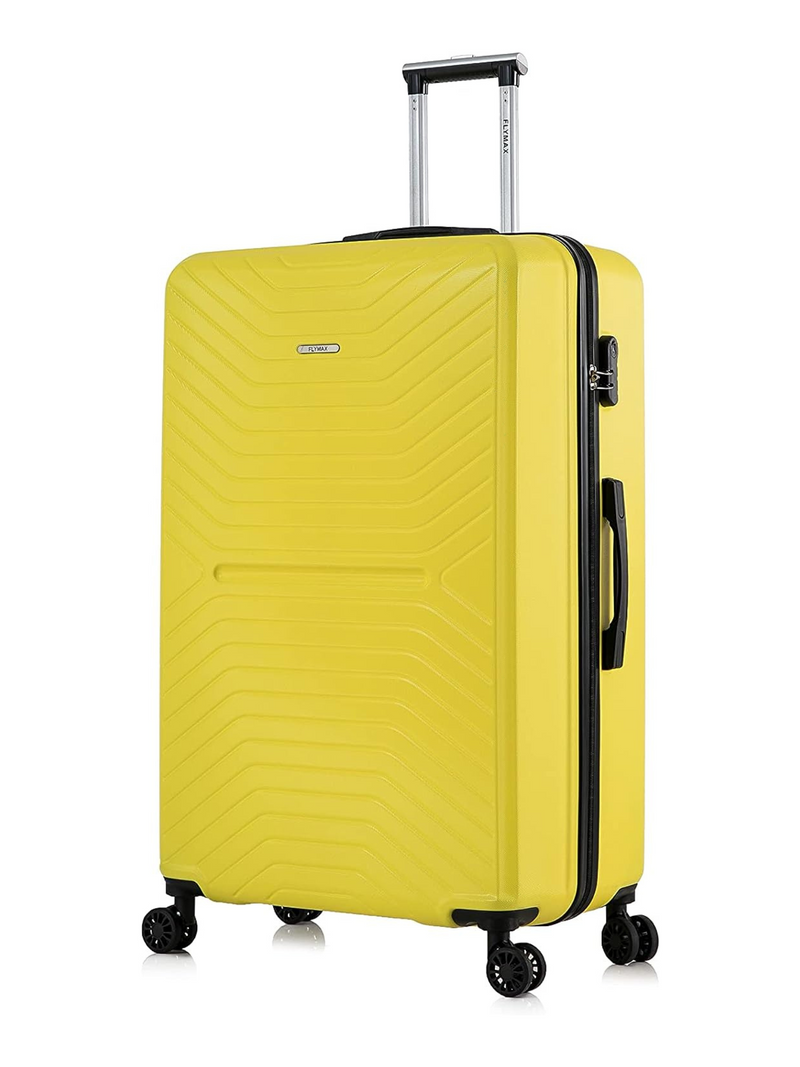 Flymax London Legacy 32-Inch Extra Large Suitcase – Vibrant yellow