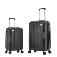 Flymax New York Fort 2-Piece Luggage Set– Travel Smart with Elegance