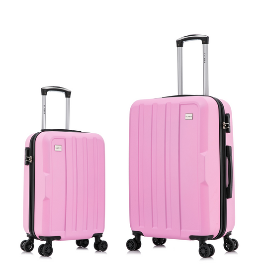 Flymax New York Fort 2-Piece Luggage Set– Travel Smart with Elegance
