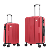 Flymax New York Fort 2-Piece Luggage Set– Travel Smart with Elegance