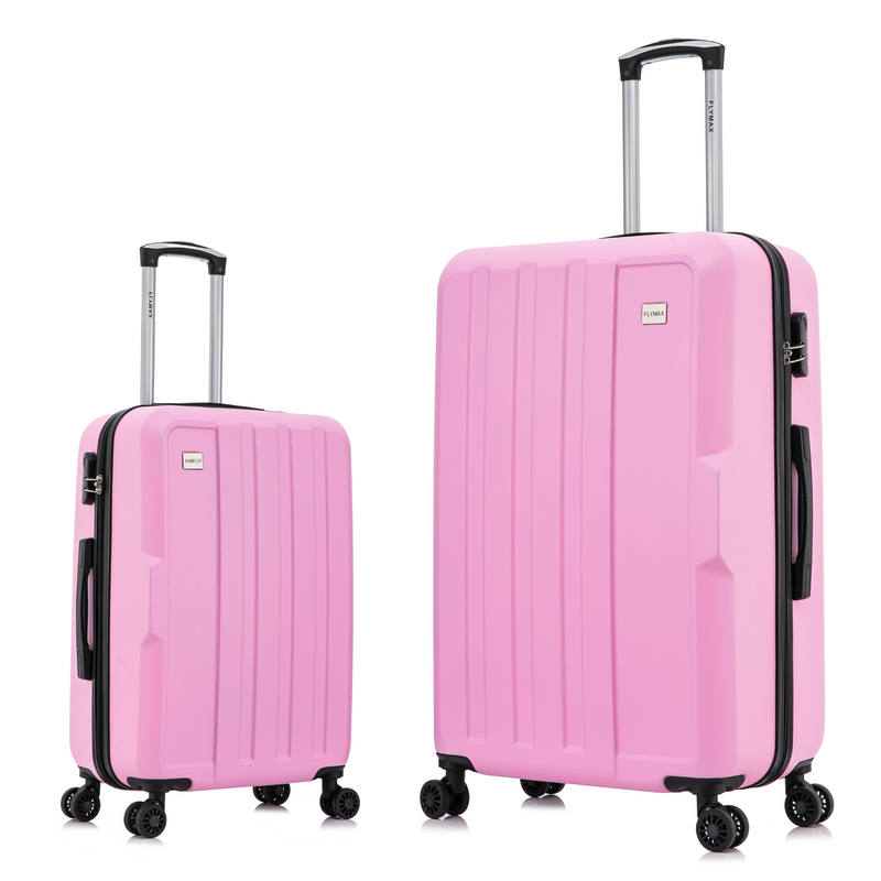Flymax New York Fort 2-Piece Luggage Set– Travel Smart with Elegance