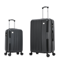 Flymax New York Fort 2-Piece Luggage Set– Travel Smart with Elegance