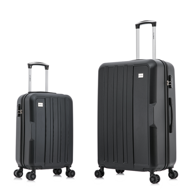 Flymax New York Fort 2-Piece Luggage Set– Travel Smart with Elegance