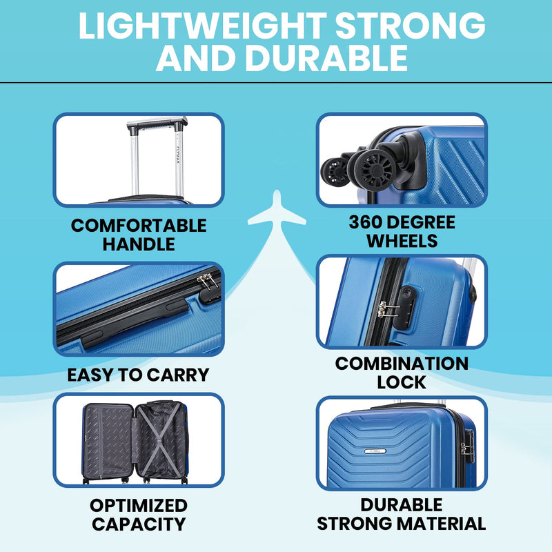 Flymax London Legacy 24-Inch Medium Luggage quality materials
