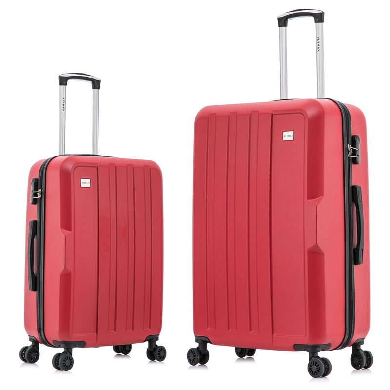 Flymax New York Fort 2-Piece Luggage Set– Travel Smart with Elegance