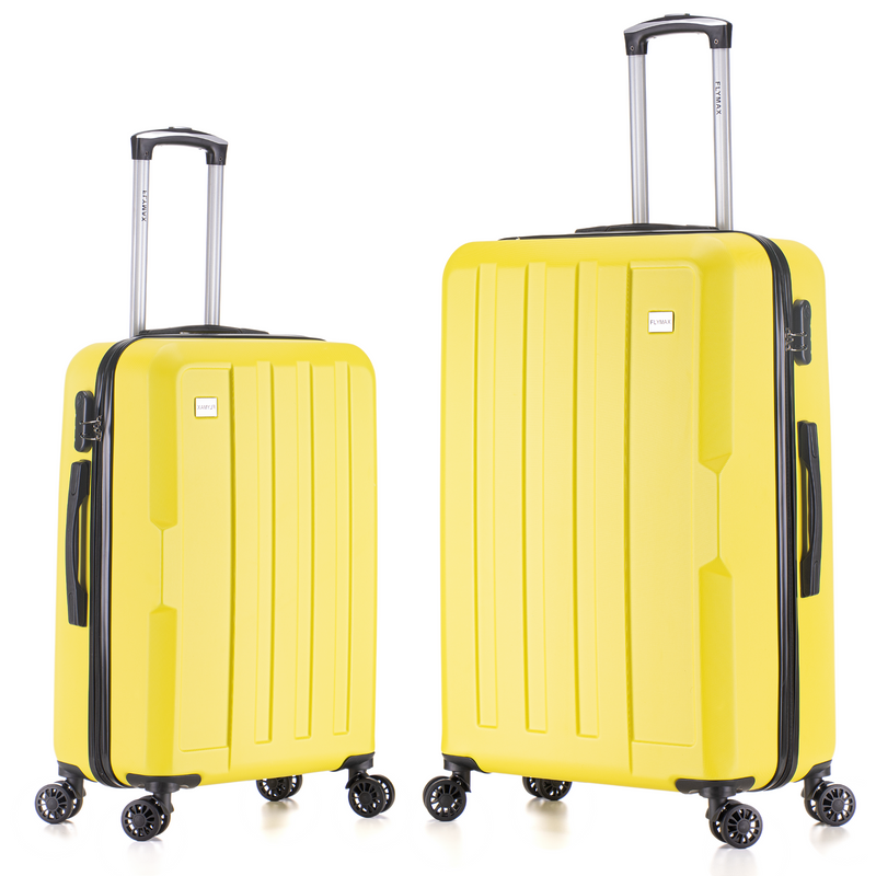 Flymax New York Fort 2-Piece Luggage Set– Travel Smart with Elegance