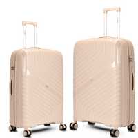 Flymax Parisian Edge – Sleek & Lightweight Premium 2 Piece Luggage Set