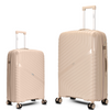 Flymax Parisian Edge – Sleek & Lightweight Premium 2 Piece Luggage Set