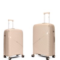 Flymax Parisian Edge – Sleek & Lightweight Premium 2 Piece Luggage Set
