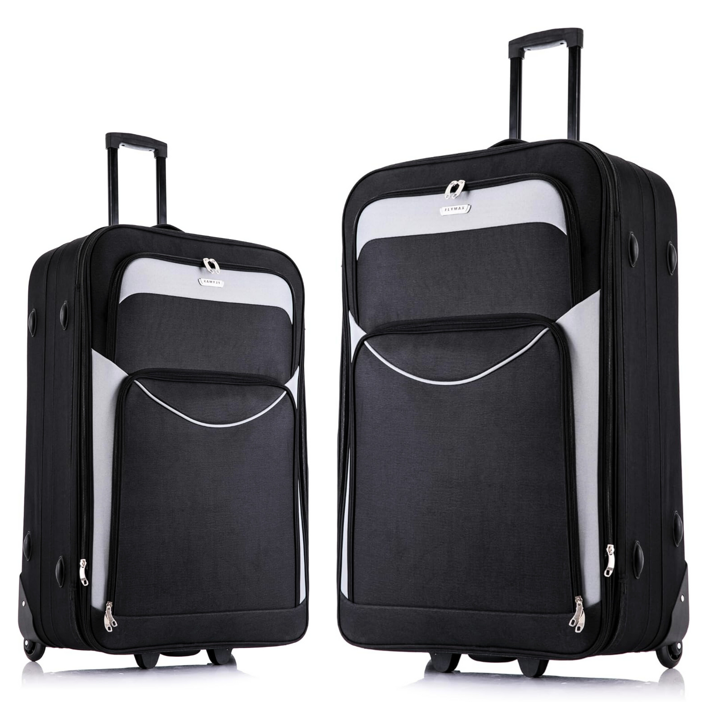 Flymax Vienna Voyager 2-Piece Soft Shell Luggage Set – Lightweight And Durable Travel Companion
