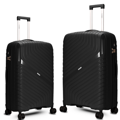 Flymax Parisian Edge – Sleek & Lightweight Premium 2 Piece Luggage Set