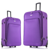 Flymax Vienna Voyager 2-Piece Soft Shell Luggage Set – Lightweight And Durable Travel Companion