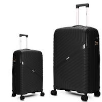 Flymax Parisian Edge – Sleek & Lightweight Premium 2 Piece Luggage Set
