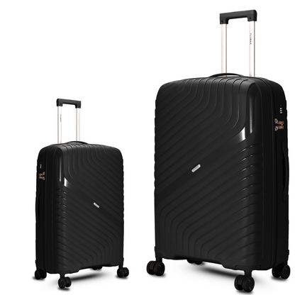 Flymax Parisian Edge – Sleek & Lightweight Premium 2 Piece Luggage Set
