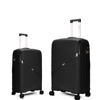Flymax Parisian Edge – Sleek & Lightweight Premium 2 Piece Luggage Set