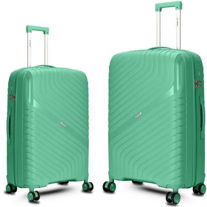 Flymax Parisian Edge – Sleek & Lightweight Premium 2 Piece Luggage Set