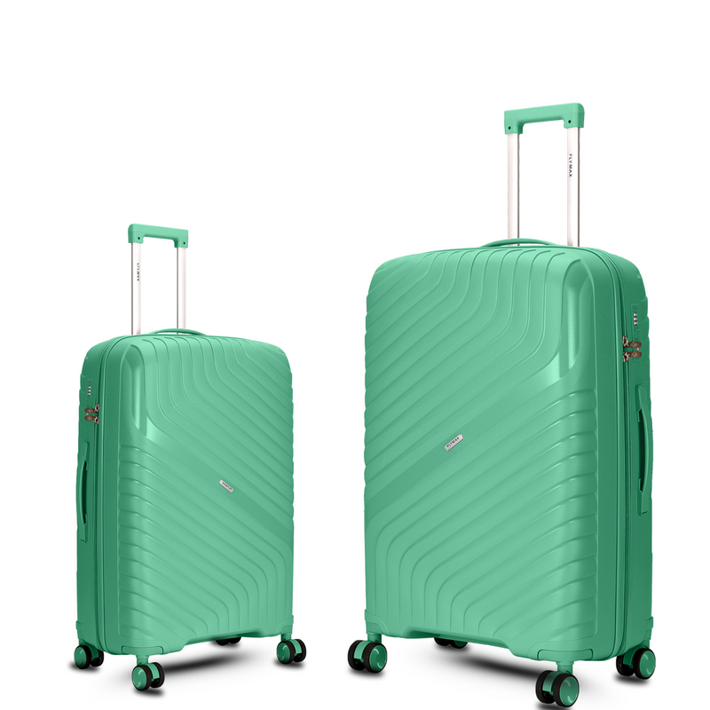 Flymax Parisian Edge – Sleek & Lightweight Premium 2 Piece Luggage Set