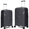 Flymax Parisian Edge – Sleek & Lightweight Premium 2 Piece Luggage Set