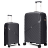 Flymax Parisian Edge – Sleek & Lightweight Premium 2 Piece Luggage Set