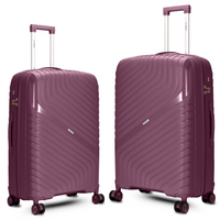 Flymax Parisian Edge – Sleek & Lightweight Premium 2 Piece Luggage Set