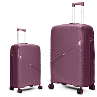 Flymax Parisian Edge – Sleek & Lightweight Premium 2 Piece Luggage Set