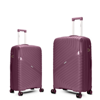 Flymax Parisian Edge – Sleek & Lightweight Premium 2 Piece Luggage Set