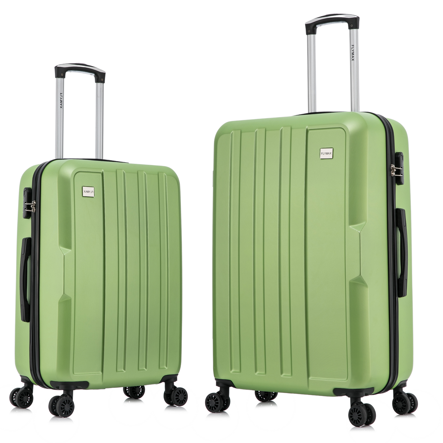 Flymax New York Fort 2-Piece Luggage Set– Travel Smart with Elegance