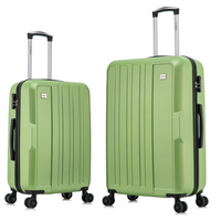 Flymax New York Fort 2-Piece Luggage Set– Travel Smart with Elegance