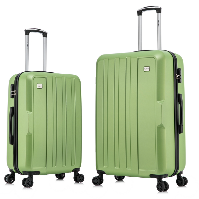 Flymax New York Fort 2-Piece Luggage Set– Travel Smart with Elegance