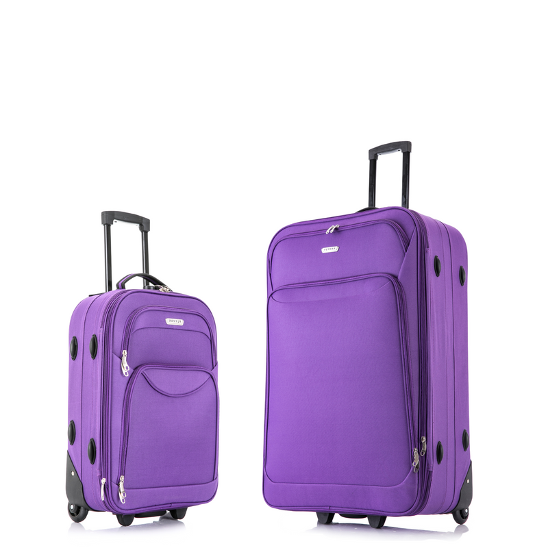 Flymax Nairobi Navigator 2-Piece Luggage Set – Your 2 wheel Stylish Travel Companion