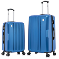 Flymax New York Fort 2-Piece Luggage Set– Travel Smart with Elegance