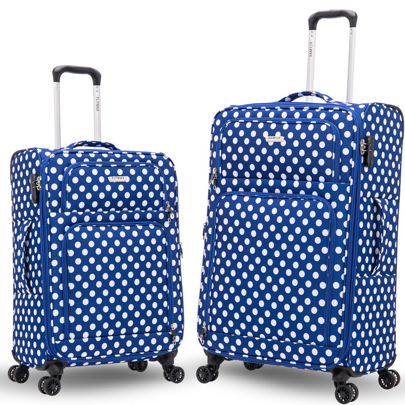 Flymax Lightweight 4-Wheel Suitcase Set – Travel with Confidence