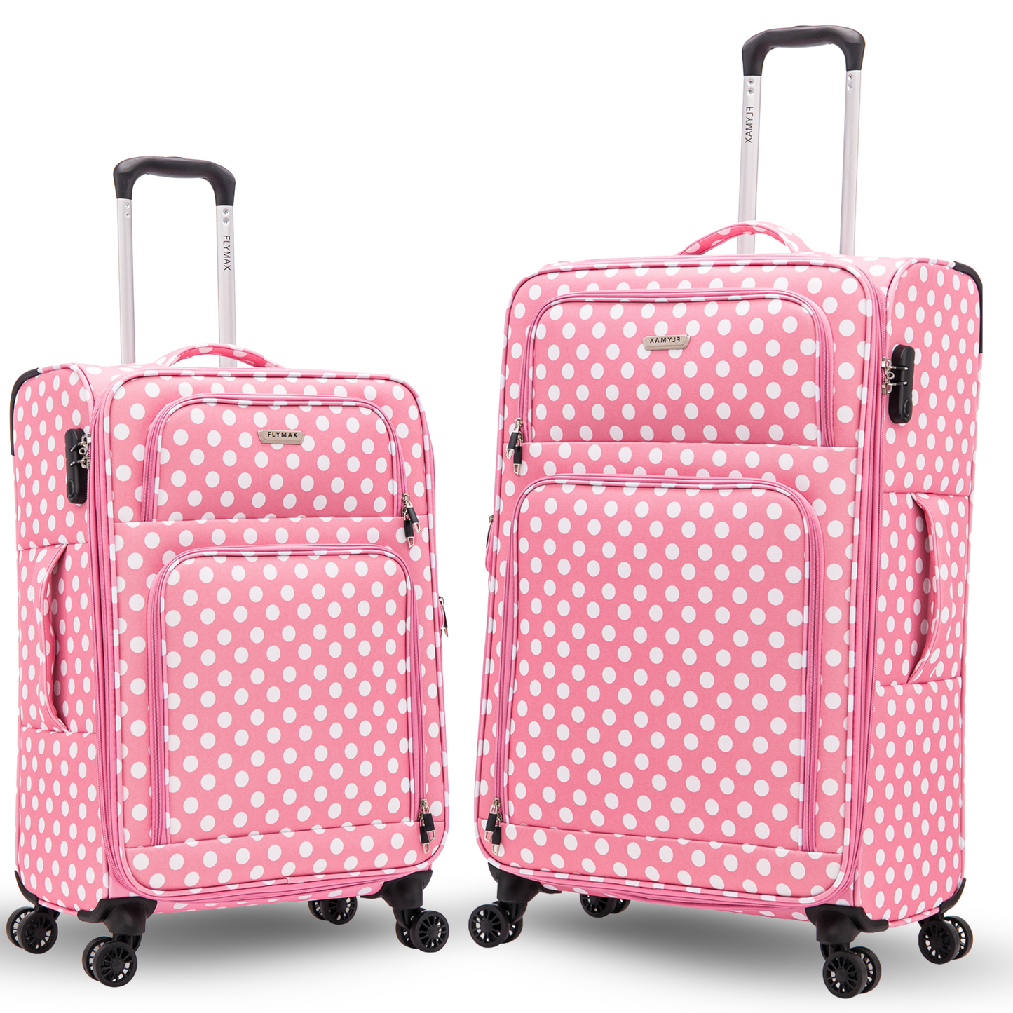 Flymax Lightweight 4-Wheel Suitcase Set – Travel with Confidence