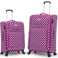Flymax Lightweight 4-Wheel Suitcase Set – Travel with Confidence