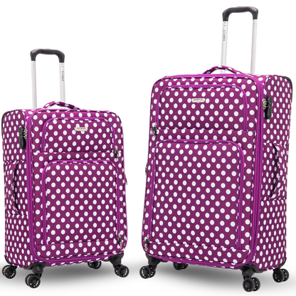 Flymax Lightweight 4-Wheel Suitcase Set – Travel with Confidence