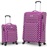 Flymax Lightweight 4-Wheel Suitcase Set – Travel with Confidence
