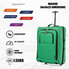 Flymax Sao Paulo Glide – Carry On Luggage 56x45x25cm (Fits BA Cabin Size)