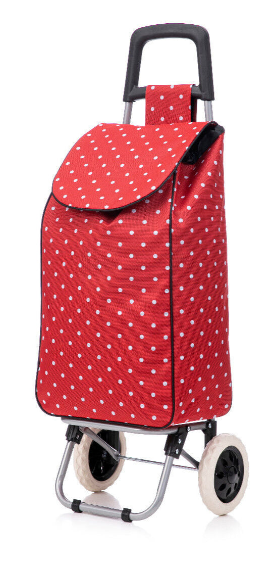 Large Lightweight Shopping Trolley – Foldable, Durable & Easy to Roll