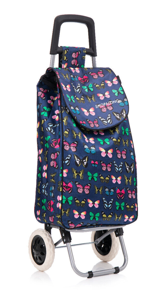 Butterfly Edition – Lightweight, Foldable & Stylish Shopping Trolley