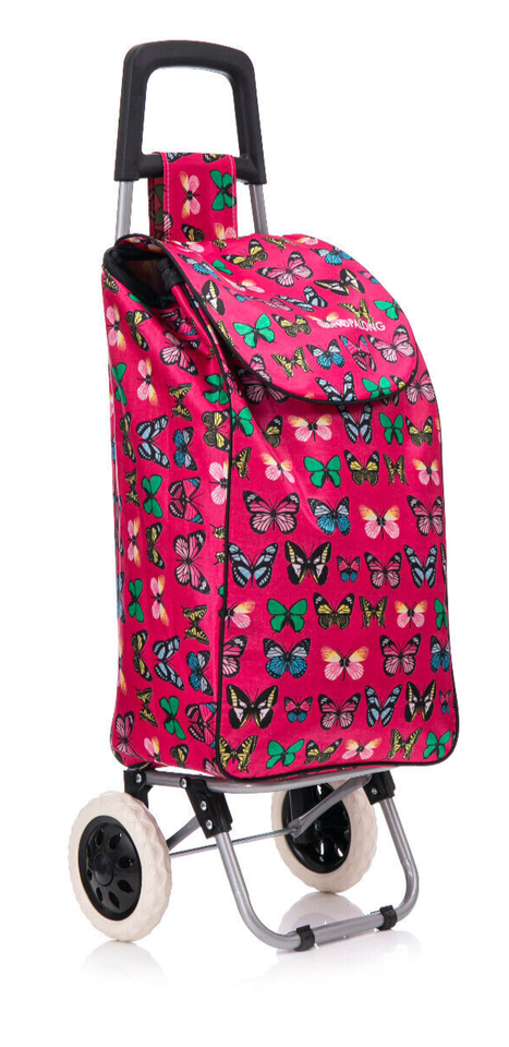 Butterfly Edition – Lightweight, Foldable & Stylish Shopping Trolley